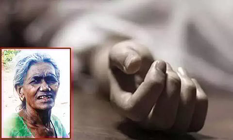 6 கிராம் நகைக்காக மூதாட்டி அடித்துக்கொலை - காதை அறுத்து தோடுகளை பறித்த கொடூரம்