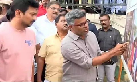 வடகிழக்கு பருவமழை: துரைப்பாக்கத்தில் துணை முதல்-அமைச்சர் உதயநிதி ஸ்டாலின் ஆய்வு