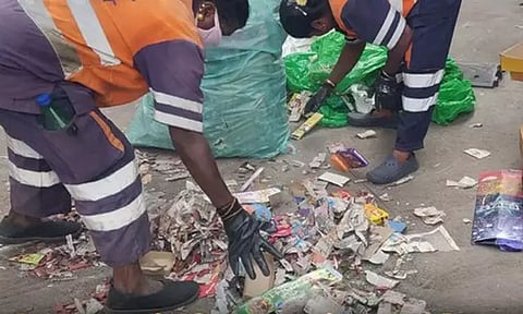 தீபாவளி பண்டிகை: சென்னையில் 60 மெட்ரிக் டன் பட்டாசு கழிவுகள் அகற்றம்