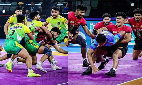 புரோ கபடி லீக்: பெங்களூரு புல்ஸ், பாட்னா பைரேட்ஸ் அணிகள் வெற்றி