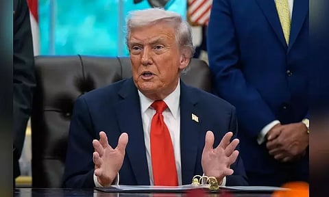 இந்த ஆண்டு இறுதிக்குள் ரஷியாவிடம் இருந்து எண்ணெய் வாங்குவதை இந்தியா குறைத்து விடும் - டிரம்ப்