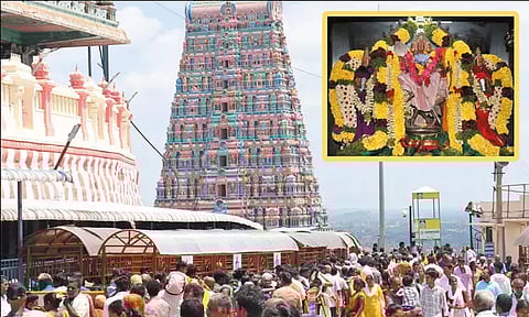 திருத்தணி முருகன் கோவிலில் 2 மணி நேரம் பக்தர்கள் தரிசனம் ரத்து