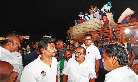 நெல் கொள்முதல்: எடப்பாடி பழனிசாமி கூறிய குற்றச்சாட்டுகள் முற்றிலும் தவறானது - உதயநிதி ஸ்டாலின்