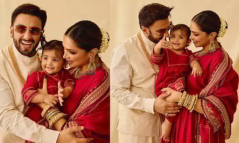 மகளின் புகைப்படத்தை வெளியிட்ட நடிகை தீபிகா படுகோன்