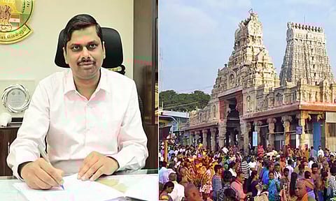 திருச்செந்தூர் சூரசம்ஹாரத்திற்கு வரும் வாகனங்களுக்கு சிறப்பு அனுமதி அட்டை கிடையாது: கலெக்டர் அறிவிப்பு