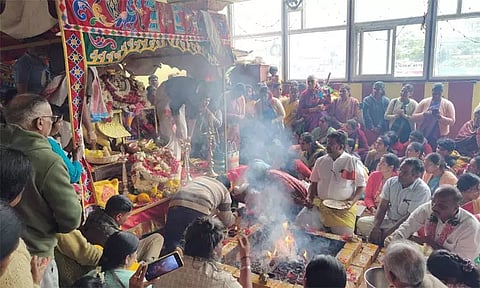 ஊட்டி சுப்பிரமணிய சுவாமி கோவிலில் திருக்கல்யாண வைபவம் 