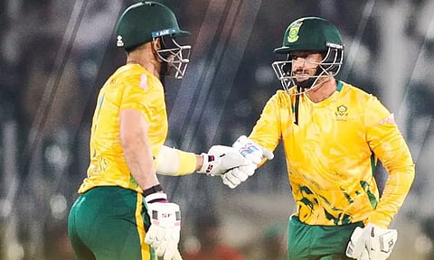 முதல் டி20 போட்டி: பாகிஸ்தானை வீழ்த்தி தென் ஆப்பிரிக்கா வெற்றி