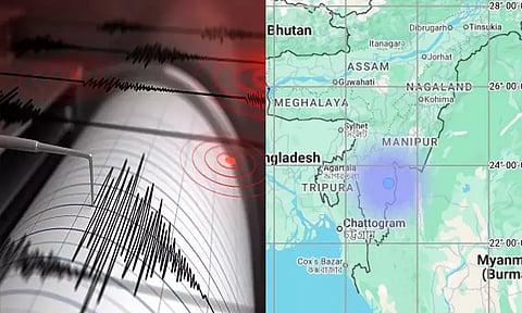 மிசோரமில் நிலநடுக்கம்: ரிக்டர் அளவில் 3.2 ஆக பதிவு