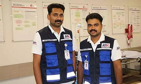 பயணிக்கு நடுவானில் 'திடீர்' மாரடைப்பு: உயிரை காப்பாற்றிய கேரள மருத்துவ பணியாளர்களுக்கு பாராட்டு