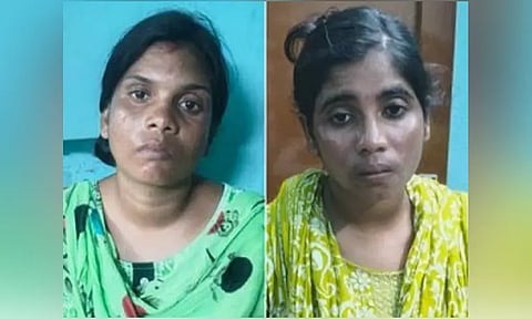 ஓடும் பஸ்சில் மூதாட்டியிடம் நகை பறிப்பு: தூத்துக்குடி பெண்கள் 2 பேர் கைது