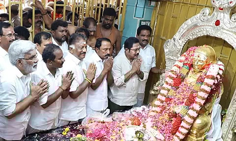 தலைசிறந்த ஆன்மீகவாதி தேவரின் சேவையை நினைவுகூர்வோம்: ஓ.பன்னீர்செல்வம்