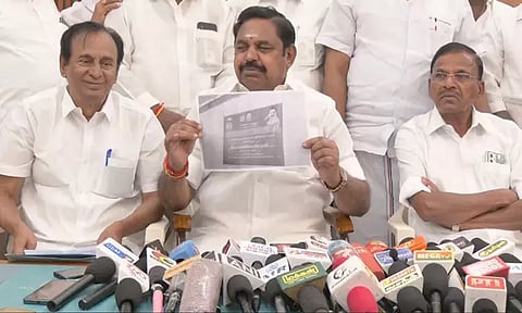 செங்கோட்டையனை நீக்கியது ஏன் ? எடப்பாடி பழனிசாமி பரபரப்பு விளக்கம்