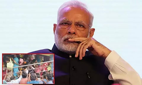 ஆந்திரா கூட்ட நெரிசல் - பிரதமர் மோடி இரங்கல், நிவாரணம் அறிவிப்பு