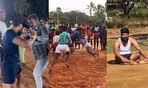 Actor Dhruv shares a video taken during training for the shooting of Bison -'Pain'