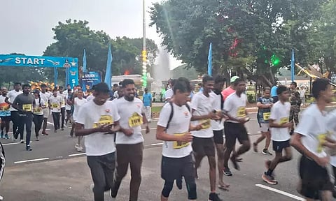 தாம்பரம், ஆவடி விமானப்படை நிலையங்கள் சார்பில் மாரத்தான் போட்டி