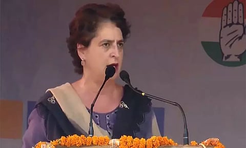 ‘கடந்த 20 ஆண்டுகளாக பீகாருக்கு என்ன செய்தார்கள் என்பதை மோடியும், அமித்ஷாவும் கூற வேண்டும்’ - பிரியங்கா காந்தி