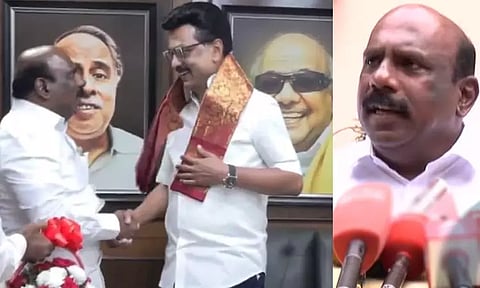 தி.மு.க.வில் இணைந்தது ஏன்..? - மனோஜ் பாண்டியன் விளக்கம்