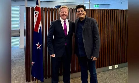 மத்திய வர்த்தகத் துறை மந்திரி நியூசிலாந்து பயணம்
