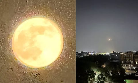 பிரகாச ஒளி, அளவில் பெரிய நிலவு... வானில் நடந்த அதிசயம்