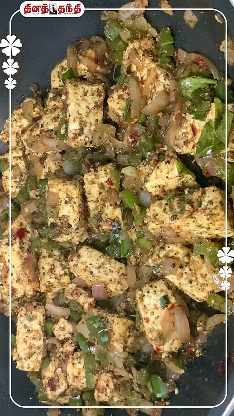 பன்னீர் மிளகு வறுவல் செய்வது எப்படி?