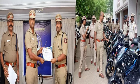 நெல்லையில் சிறப்பாக பணியாற்றிய போலீசாருக்கு எஸ்.பி. பாராட்டு