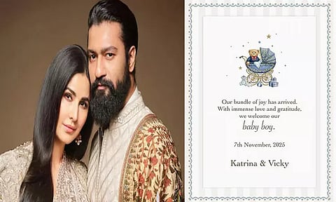 கத்ரீனா கைப் - விக்கி கௌஷல் தம்பதிக்கு ஆண் குழந்தை