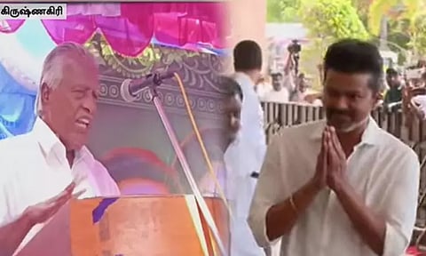 திரைப்பட புகழை வைத்து மாயபிம்பத்தை உருவாக்குகிறார்கள்; விஜய் மீது கே.பி.முனுசாமி மறைமுக தாக்கு