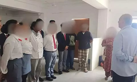 பிறந்தநாள் கொண்டாட்டத்தில் கஞ்சா விருந்து ; கல்லூரி மாணவர்கள் 6 பேர் கைது