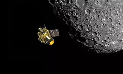 நிலவில் நீர் இருப்பதற்கான புகைப்படத்தை அனுப்பிய சந்திரயான்-2 ஆர்பிட்டர்