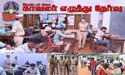 நெல்லை மாநகரில் காவலர் எழுத்து தேர்வு: 3,969 பேர் எழுதினர்