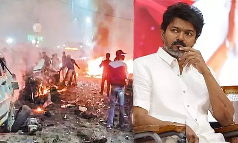 டெல்லி கார் வெடிப்பு செய்தி அதிர்ச்சி அளிக்கிறது - விஜய்