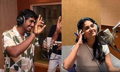 அபிஷன் - அனஸ்வரா நடிக்கும் புதிய படத்தின் டப்பிங் பணிகள் தொடங்கியது!