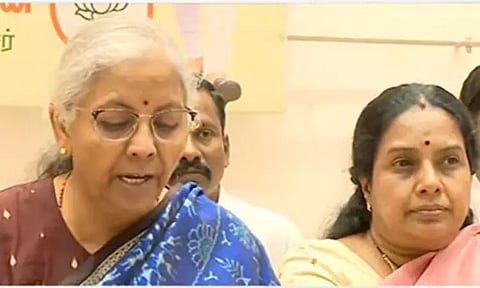 13 முறை எஸ்.ஐ.ஆர் நடந்துள்ளது; திமுகவுக்கு நிர்மலா சீதாராமன் விளக்கம்