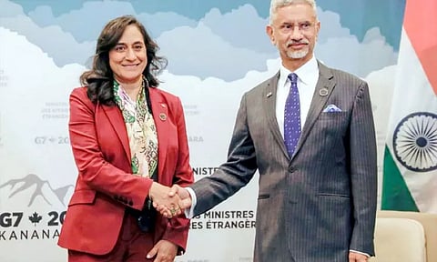 கனடா மந்திரியுடன் ஜெய்சங்கர் சந்திப்பு