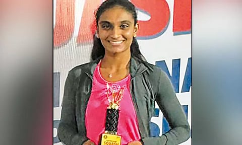 சர்வதேச ஸ்குவாஷ் போட்டி: தமிழக வீராங்கனை சாம்பியன்