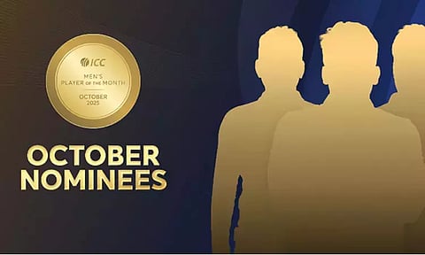 ஐ.சி.சி. அக்டோபர் மாத சிறந்த வீரர், வீராங்கனை அறிவிப்பு