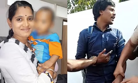 மருத்துவமனை முன்பு நர்சை கொடூரமாக கொன்ற கணவன் - அதிர்ச்சி சம்பவம்