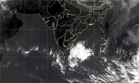 உருவானது காற்றழுத்த தாழ்வு பகுதி