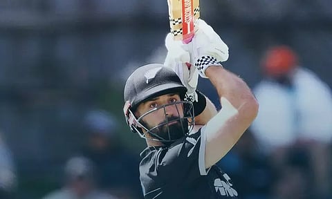 டேரில் மிட்சேல் சதம்...வெஸ்ட் இண்டீஸ் அணிக்கு 270 ரன்கள் இலக்கு நிர்ணயித்த நியூசிலாந்து