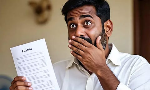 வீட்டுக்கு ரூ.22 ஆயிரம் மின் கட்டணம் வந்ததால் அதிர்ச்சி: வாலிபர் செய்த விபரீத செயல் - இருளில் தவித்த மக்கள்