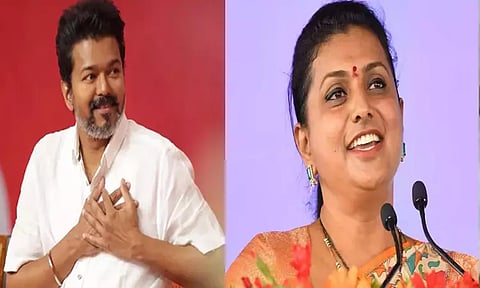 அரசியலுக்கு வந்தவுடன் முதல்வர் ஆவது சினிமாவில்தான் முடியும் - நடிகை ரோஜா