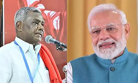 விவசாயிகளுக்கு விரோதமான செயல்களை பிரதமர் மோடி செய்து வருகிறார்; மார்க்சிஸ்ட் கம்யூ. மாநில செயலாளர் விமர்சனம்