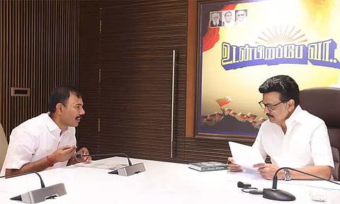 கோவை மாவட்ட திமுக நிர்வாகிகளுடன் முதல்-அமைச்சர் மு.க.ஸ்டாலின் ஆலோசனை