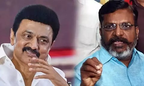 ஆட்சியில் பங்கு, அதிகாரத்தில் பங்கு என்பதை கைவிடவில்லை: திருமாவளவன்