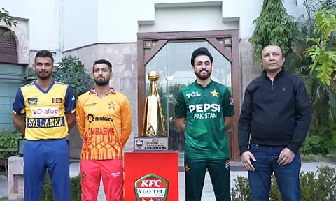 முத்தரப்பு டி20 தொடர்: இலங்கை - ஜிம்பாப்வே நாளை மோதல்