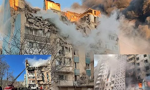 உக்ரைன் மீது ரஷியா அதிரடி தாக்குதல் - 25 பேர் பலி