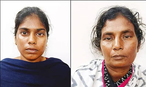 கள்ளக்காதலுக்கு கணவர் எதிர்ப்பு; ஆத்திரத்தில் மனைவி, மாமியார் செய்த வெறிச்செயல்