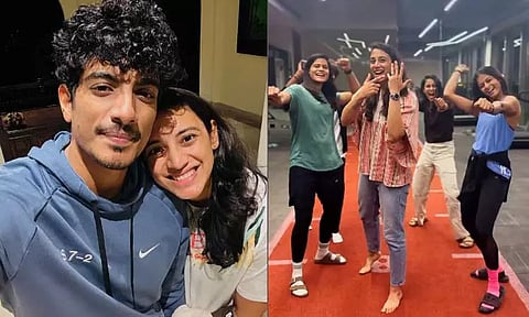 திருமணம் நிச்சயம் ஆனதை வீடியோ மூலம் அறிவித்த ஸ்மிர்தி மந்தனா!