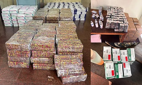 இலங்கைக்கு கடத்த முயன்ற ரூ.1.25 கோடி மதிப்பிலான மருந்து மாத்திரைகள் திருச்செந்தூரில் பறிமுதல்