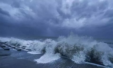 தென்கிழக்கு வங்கக்கடலில் உருவாகும் புயல் சின்னம்